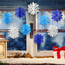 Load image into Gallery viewer, PET Special Shaped Snowflake 5D DIY Diamond Art Hanging Decorations for Beginner