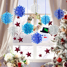 Load image into Gallery viewer, PET Special Shaped Snowflake 5D DIY Diamond Art Hanging Decorations for Beginner