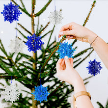 Load image into Gallery viewer, PET Special Shaped Snowflake 5D DIY Diamond Art Hanging Decorations for Beginner