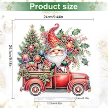 Load image into Gallery viewer, Acrylic Christmas Goblin Truck Rhinestones Desktop Ornaments Bedroom Table Decor
