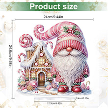 Load image into Gallery viewer, Acrylic Christmas Goblin Truck Rhinestones Desktop Ornaments Bedroom Table Decor