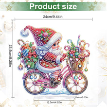 Load image into Gallery viewer, Acrylic Christmas Goblin Truck Rhinestones Desktop Ornaments Bedroom Table Decor