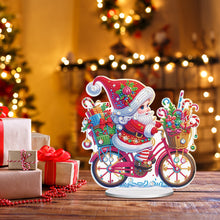 Load image into Gallery viewer, Acrylic Christmas Goblin Truck Rhinestones Desktop Ornaments Bedroom Table Decor