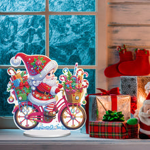 Load image into Gallery viewer, Acrylic Christmas Goblin Truck Rhinestones Desktop Ornaments Bedroom Table Decor