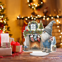 Load image into Gallery viewer, Acrylic Christmas Goblin Truck Rhinestones Desktop Ornaments Bedroom Table Decor