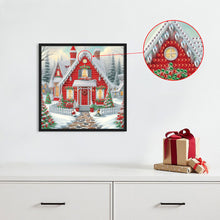 Load image into Gallery viewer, Diamond Painting - Full Round - House with Christmas atmosphere (30*30CM)