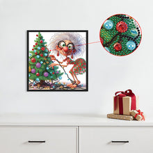 Load image into Gallery viewer, Diamond Painting - Partial Special Shaped - Santa Claus grandmother (30*30CM)