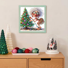 Load image into Gallery viewer, Diamond Painting - Partial Special Shaped - Santa Claus grandmother (30*30CM)