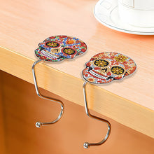 Load image into Gallery viewer, 2Pcs Skull DIY Diamond Painting Countertop Hooks for Home Office Decor