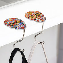 Load image into Gallery viewer, 2Pcs Skull DIY Diamond Painting Countertop Hooks for Home Office Decor