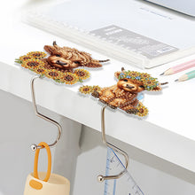 Load image into Gallery viewer, 2Pcs Highland Yak DIY Diamond Painting Countertop Hooks for Home Office Decor