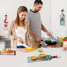 Load image into Gallery viewer, 4Pcs Christmas Elements Diamond Painting Serving Tray for Countertop Decor