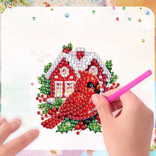 Load image into Gallery viewer, 6Pcs Acrylic Cake Diamond Art Fridge Magnet Diamond Painting Refrigerator Magnet