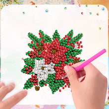 Load image into Gallery viewer, 6Pcs Acrylic Cake Diamond Art Fridge Magnet Diamond Painting Refrigerator Magnet