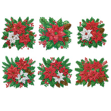 Load image into Gallery viewer, 6Pcs Acrylic Cake Diamond Art Fridge Magnet Diamond Painting Refrigerator Magnet