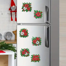 Load image into Gallery viewer, 6Pcs Acrylic Cake Diamond Art Fridge Magnet Diamond Painting Refrigerator Magnet