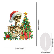 Load image into Gallery viewer, Acrylic Special Shape Christmas Tree and Skeleton Desktop Diamond Art Kits