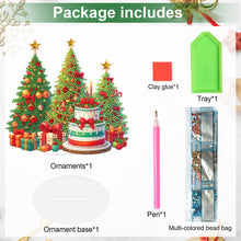 Load image into Gallery viewer, Acrylic Special Shape Christmas Tree And Cake Desktop Diamond Art Kits