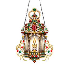 Load image into Gallery viewer, Lamp Diamond Painting Hanging Pendant DIY Diamond Art Pendant Kit for Art Crafts