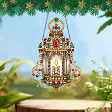 Load image into Gallery viewer, Lamp Diamond Painting Hanging Pendant DIY Diamond Art Pendant Kit for Art Crafts