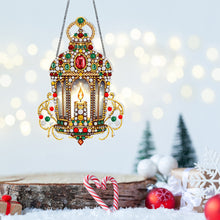 Load image into Gallery viewer, Lamp Diamond Painting Hanging Pendant DIY Diamond Art Pendant Kit for Art Crafts