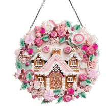 Load image into Gallery viewer, Lamp Diamond Painting Hanging Pendant DIY Diamond Art Pendant Kit for Art Crafts