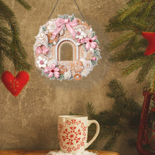 Load image into Gallery viewer, Lamp Diamond Painting Hanging Pendant DIY Diamond Art Pendant Kit for Art Crafts