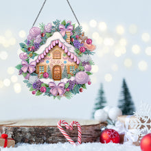 Load image into Gallery viewer, Lamp Diamond Painting Hanging Pendant DIY Diamond Art Pendant Kit for Art Crafts