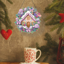 Load image into Gallery viewer, Lamp Diamond Painting Hanging Pendant DIY Diamond Art Pendant Kit for Art Crafts