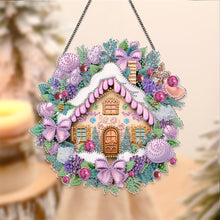 Load image into Gallery viewer, Lamp Diamond Painting Hanging Pendant DIY Diamond Art Pendant Kit for Art Crafts