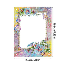 Load image into Gallery viewer, Floral Special Shape Diamond Painting Photo Frame Home Decor Gift(Flower Yellow)
