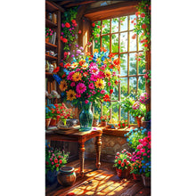 Load image into Gallery viewer, Diamond Painting - Full Round - Sunshine garden room (40*70CM)