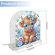 Load image into Gallery viewer, Animal Acrylic DIY 5D Diamond Art Painting Napkin Holder Set Home Decor (Yak)