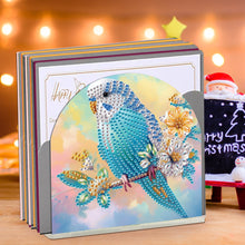 Load image into Gallery viewer, Animal Acrylic DIY 5D Diamond Art Painting Napkin Holder Set Home Decor (Parrot)