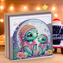 Load image into Gallery viewer, Animal Acrylic DIY 5D Diamond Art Painting Napkin Holder Set Home Decor (Turtle)