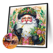 Load image into Gallery viewer, Diamond Painting - Partial Special Shaped - Santa Claus (40*40CM)
