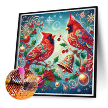 Load image into Gallery viewer, Diamond Painting - Partial Special Shaped - Cardinal (40*40CM)