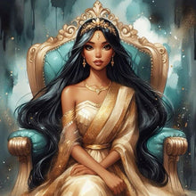 Load image into Gallery viewer, Diamond Painting - Full Round - Disney Jasmine (40*40CM)