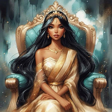 Load image into Gallery viewer, Diamond Painting - Full Round - Disney Jasmine (40*40CM)