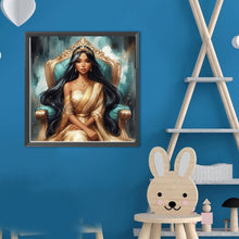 Load image into Gallery viewer, Diamond Painting - Full Round - Disney Jasmine (40*40CM)