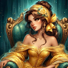 Load image into Gallery viewer, Diamond Painting - Full Round - Disney Belle (40*40CM)
