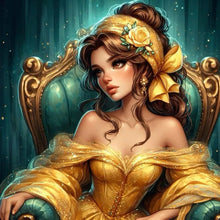 Load image into Gallery viewer, Diamond Painting - Full Round - Disney Belle (40*40CM)
