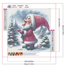 Load image into Gallery viewer, Diamond Painting - Full Round - Christmas gnome (30*30CM)