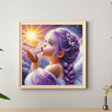 Load image into Gallery viewer, Diamond Painting - Full Round - Angel girl (30*30CM)