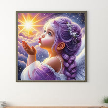 Load image into Gallery viewer, Diamond Painting - Full Round - Angel girl (30*30CM)
