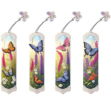 Load image into Gallery viewer, 4Pcs Special Shape Christmas Tree Diamond Painting Bookmark for Reading Day Gift