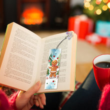 Load image into Gallery viewer, 4Pcs Special Shape Christmas Tree Diamond Painting Bookmark for Reading Day Gift