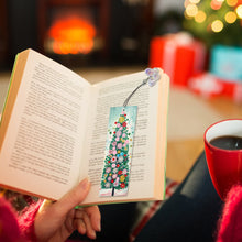 Load image into Gallery viewer, 4Pcs Special Shape Christmas Tree Diamond Painting Bookmark for Reading Day Gift