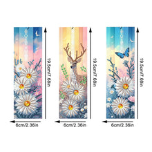 Load image into Gallery viewer, 3Pcs Special Shape Animals 5D DIY Diamond Painting Bookmark for Reading Day Gift