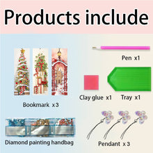Load image into Gallery viewer, 3Pcs Special Shape Animals 5D DIY Diamond Painting Bookmark for Reading Day Gift